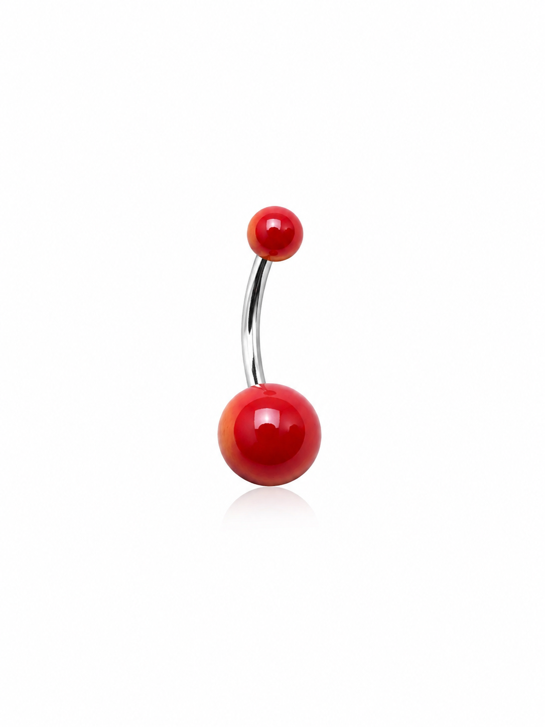 14g Belly Ring Acrylic Ball