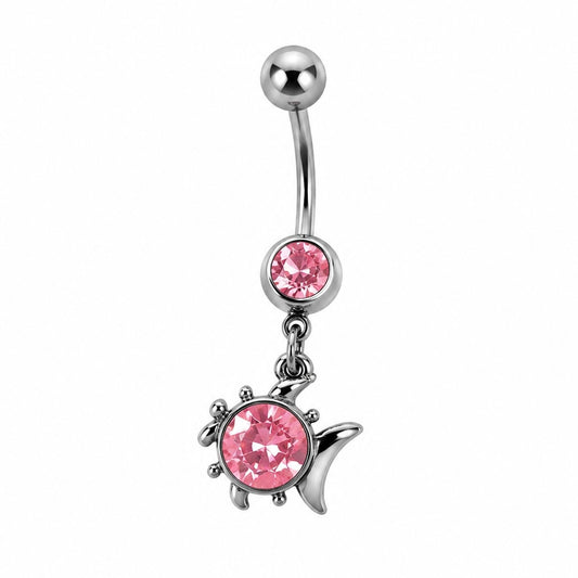 14g Surgical Steel Belly Ring
