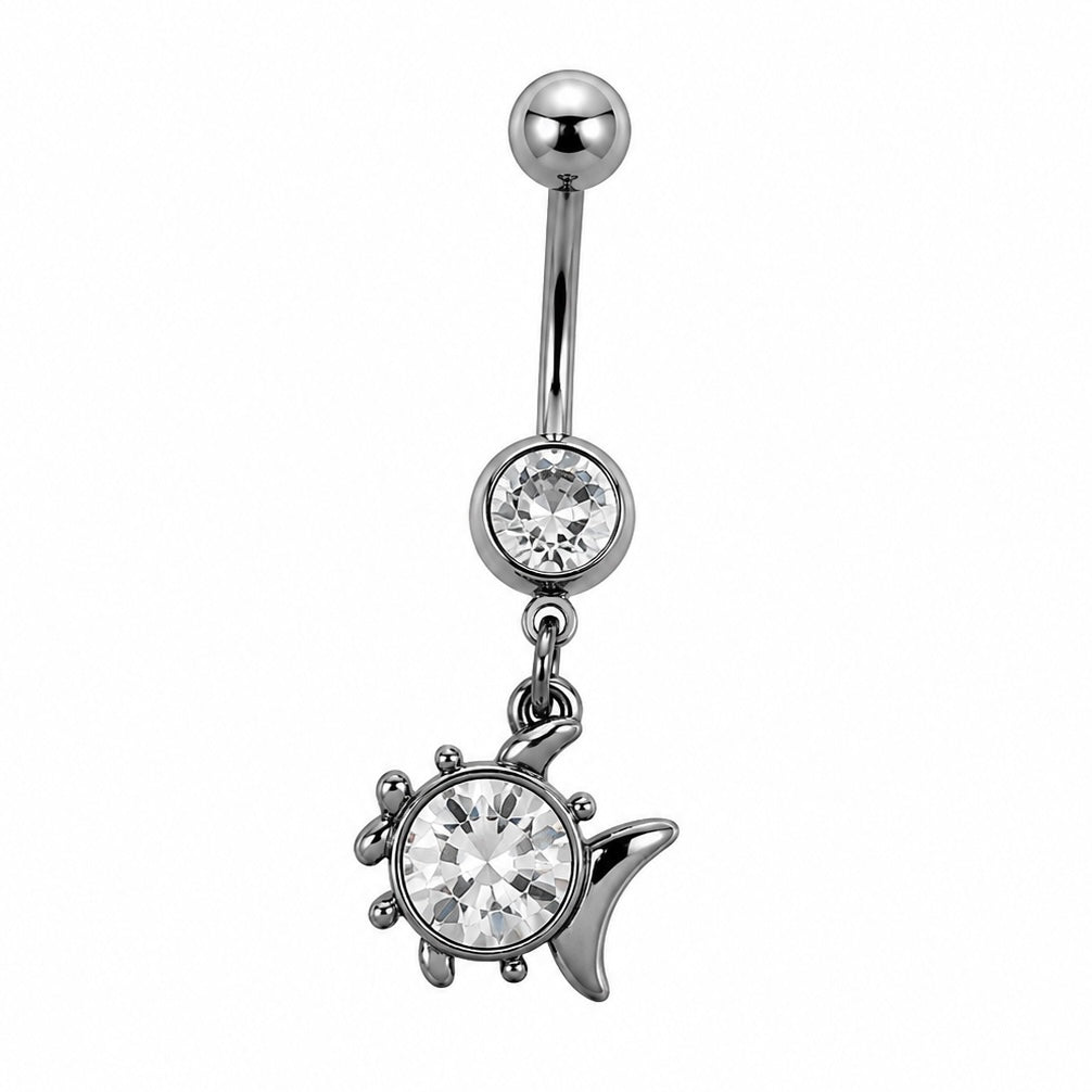 14g Surgical Steel Belly Ring